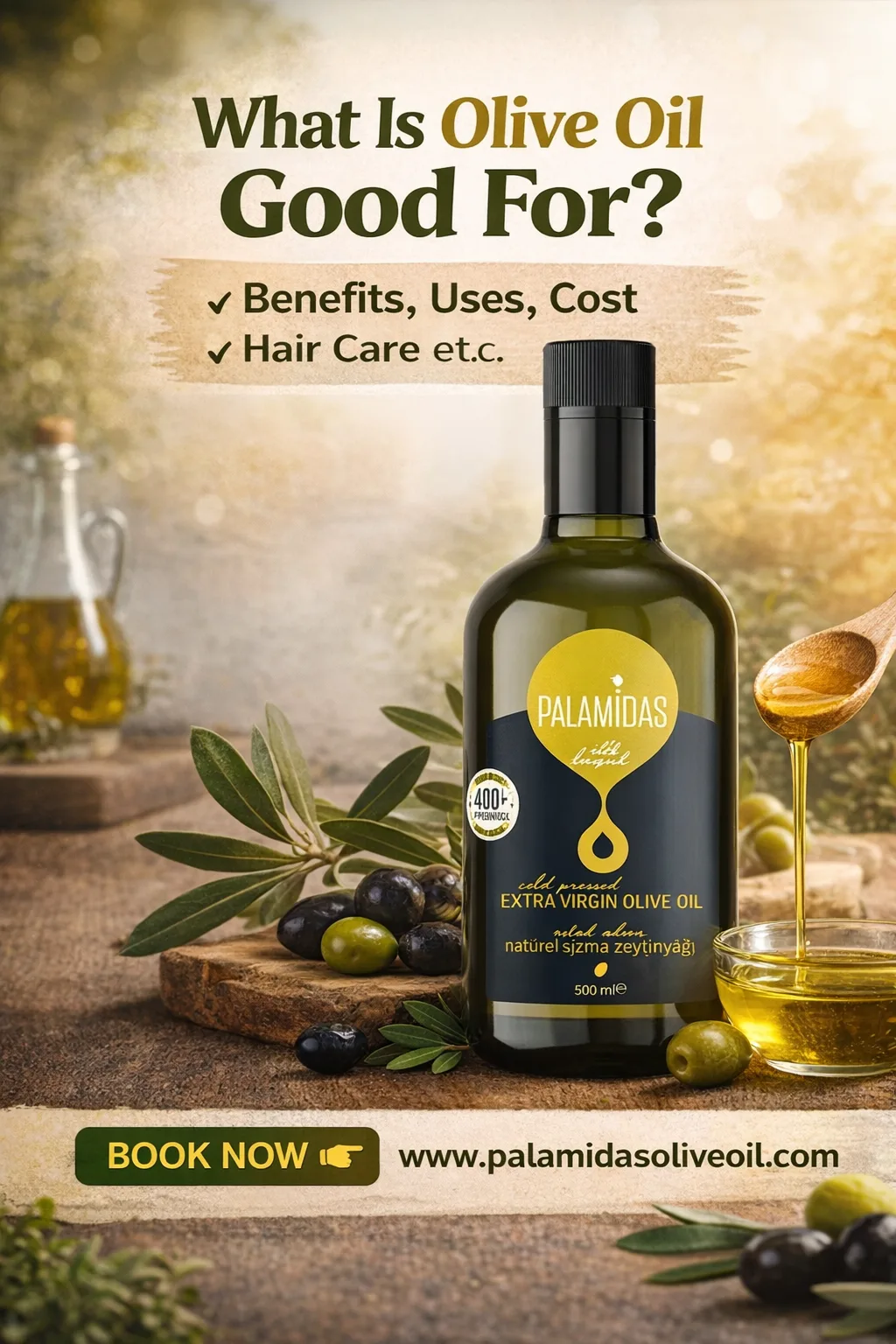 Palamidas olive oil advertisement details